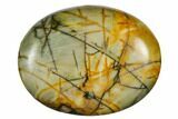 1.7" Polished Cherry Creek Jasper Pocket Stone  - Photo 2